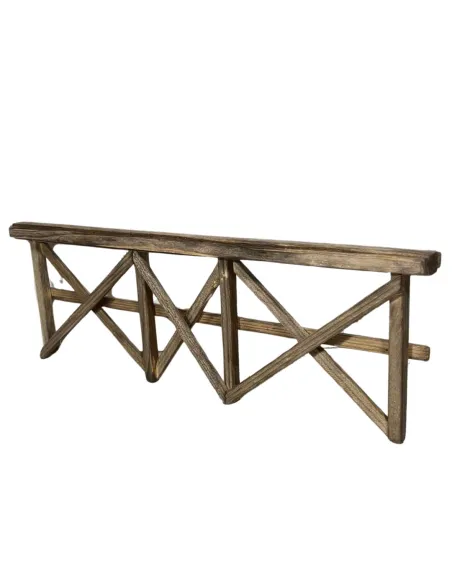 Staccionata in legno per statue da 25 cm