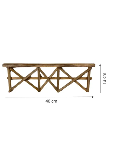 Wooden fence for 30 cm Nativity figures