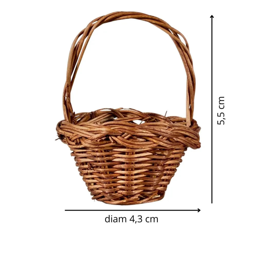 Basket with Handle for 20 cm Nativity Figures