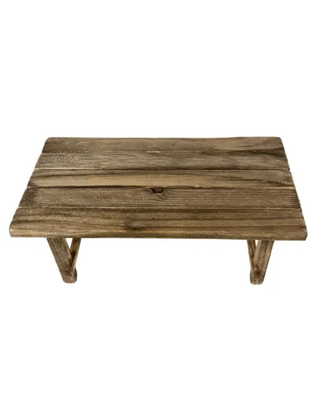 Tavolo in legno per statue da 20 cm