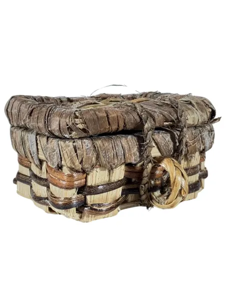Wicker Storage Chest for 15–20 cm Nativity Figures