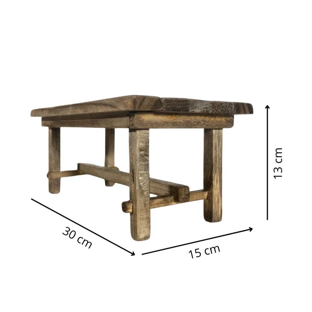 Wooden table for 30 cm Nativity figures