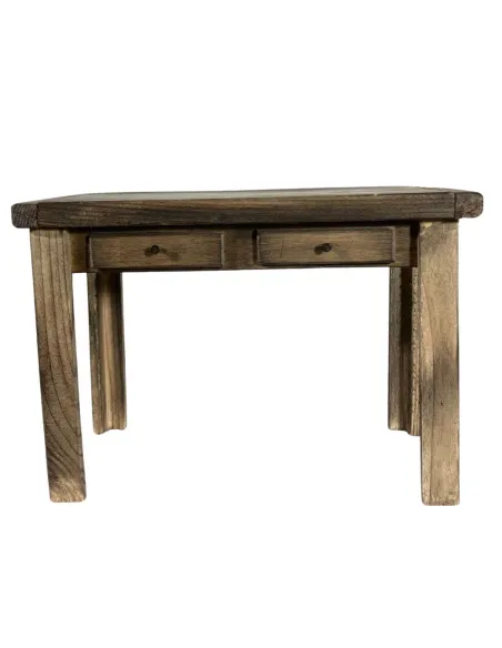 Wooden table with 2 drawers for 30 cm Nativity figures