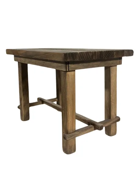 Natural wooden table for 30 cm Nativity figures