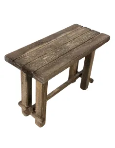 Dark wooden table for 30 cm Nativity figures
