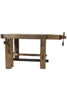 Woodworker’s wooden workbench for 30 cm Nativity figures 2