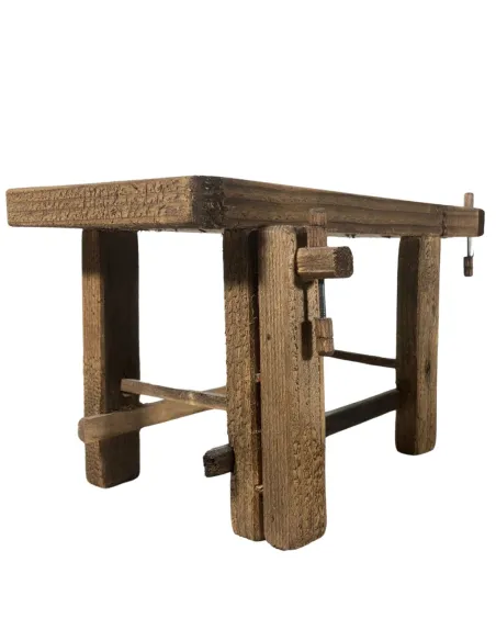 Woodworker’s wooden workbench for 30 cm Nativity figures