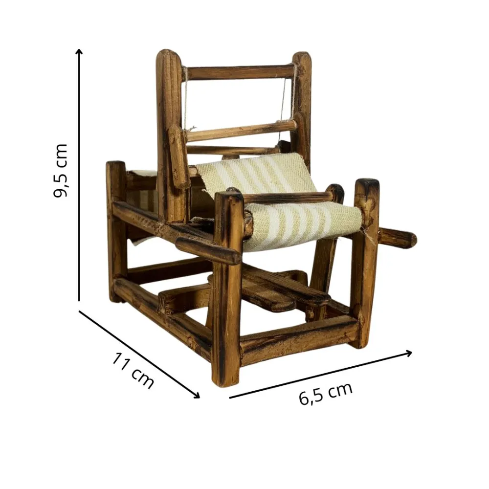 Wooden loom for 10 cm nativity figures