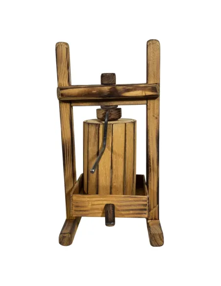 Wooden wine press for 10 cm Nativity figures