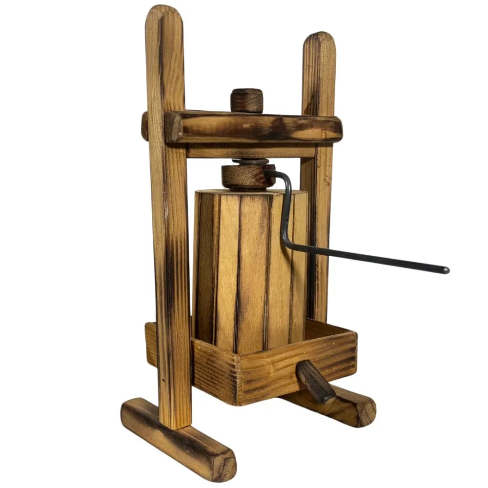 Wooden wine press for 30 cm Nativity figures