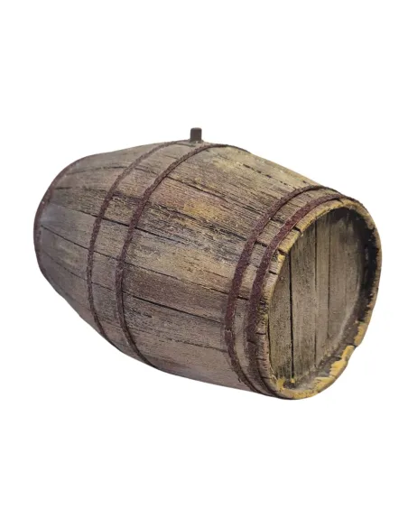 Balsa wood barrel for 10 cm nativity figures