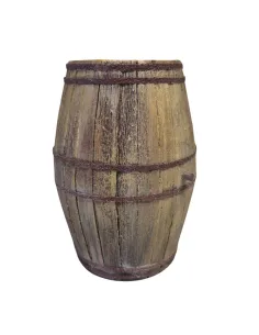Miniature balsa wood barrel for 30 cm nativity figures 2