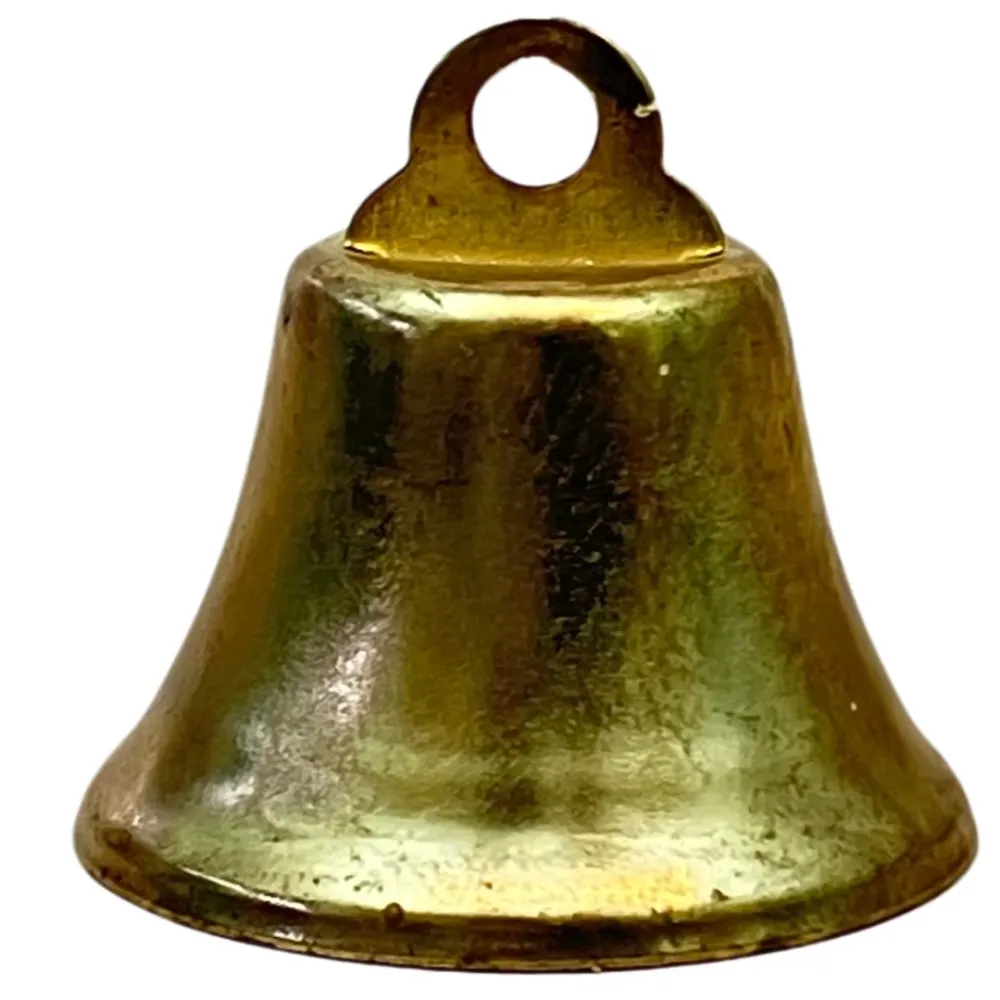 Brass-Finished Metal Bell for 15 cm Nativity Figures