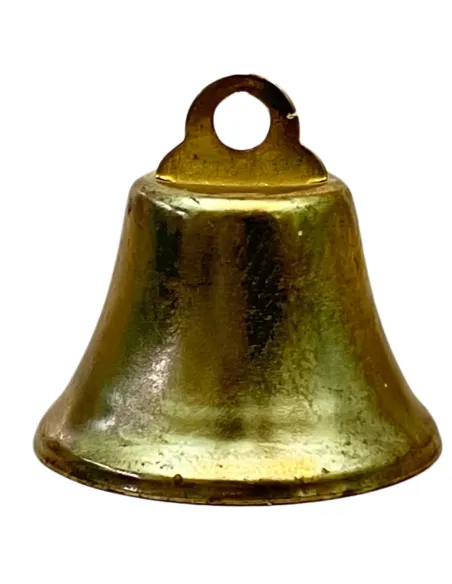 Brass-Finished Metal Bell for 15 cm Nativity Figures