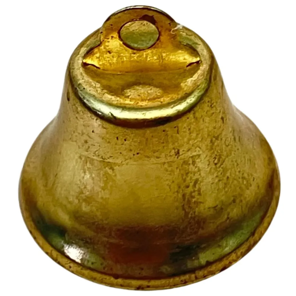 Brass-Finished Metal Bell for 15 cm Nativity Figures