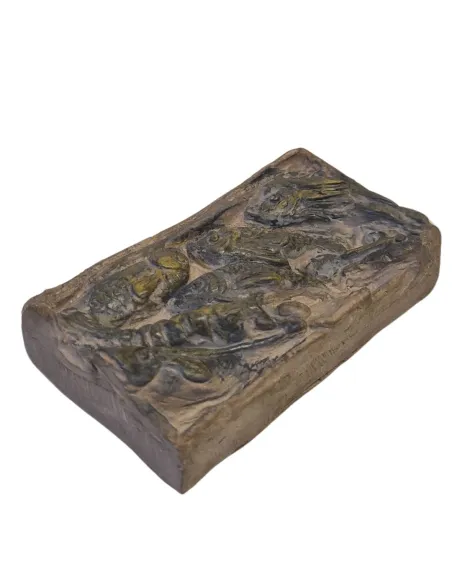 Plaster Crate with Fish for 30 cm Nativity Figures
