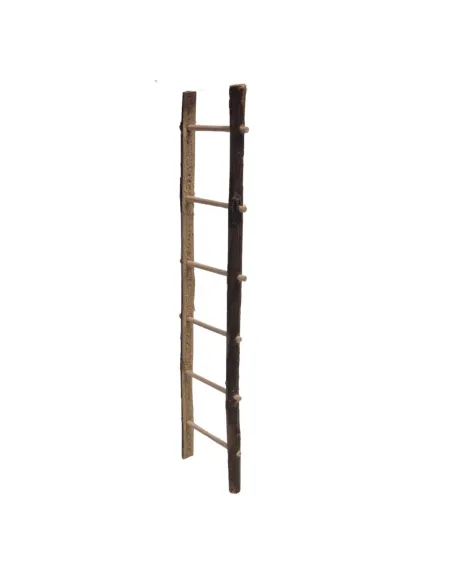 Scala contadina in legno per statue da 20 cm