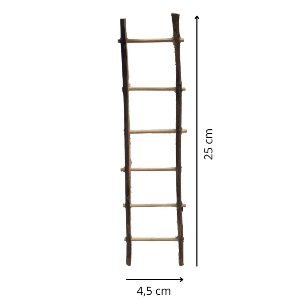 Wooden Country Ladder for 20 cm Nativity Figures