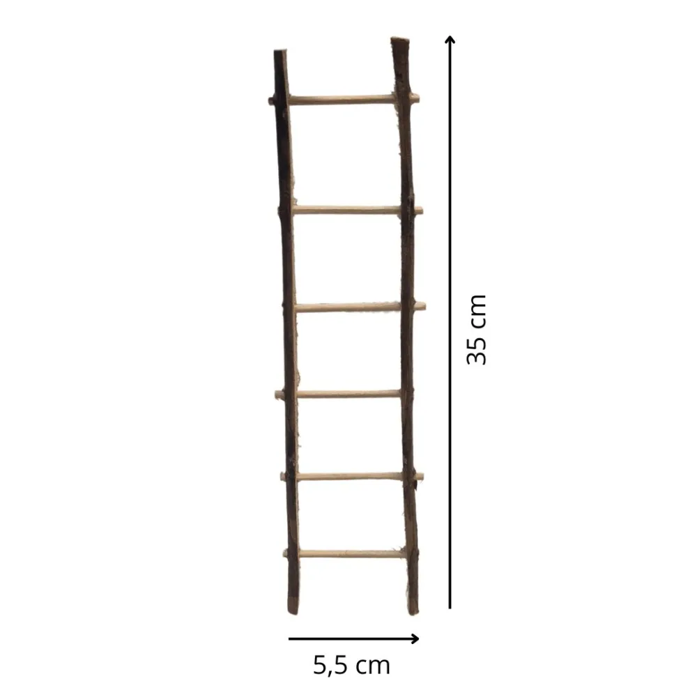Wooden Country Ladder for 30 cm Nativity Figures