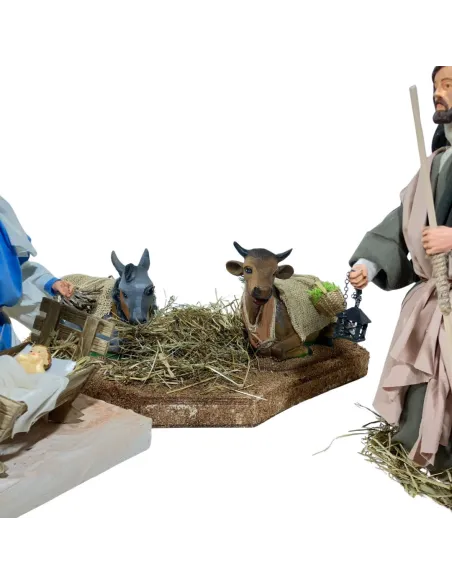 Set Natività "Quality" in movimento 30 cm