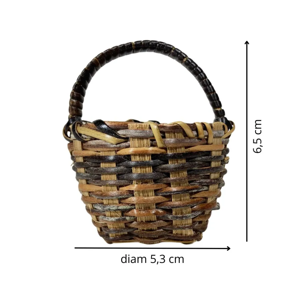 Large Basket with Handle for 30 cm Nativity Figures