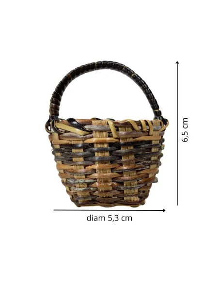 Cesto grande con manico per statue da 30 cm