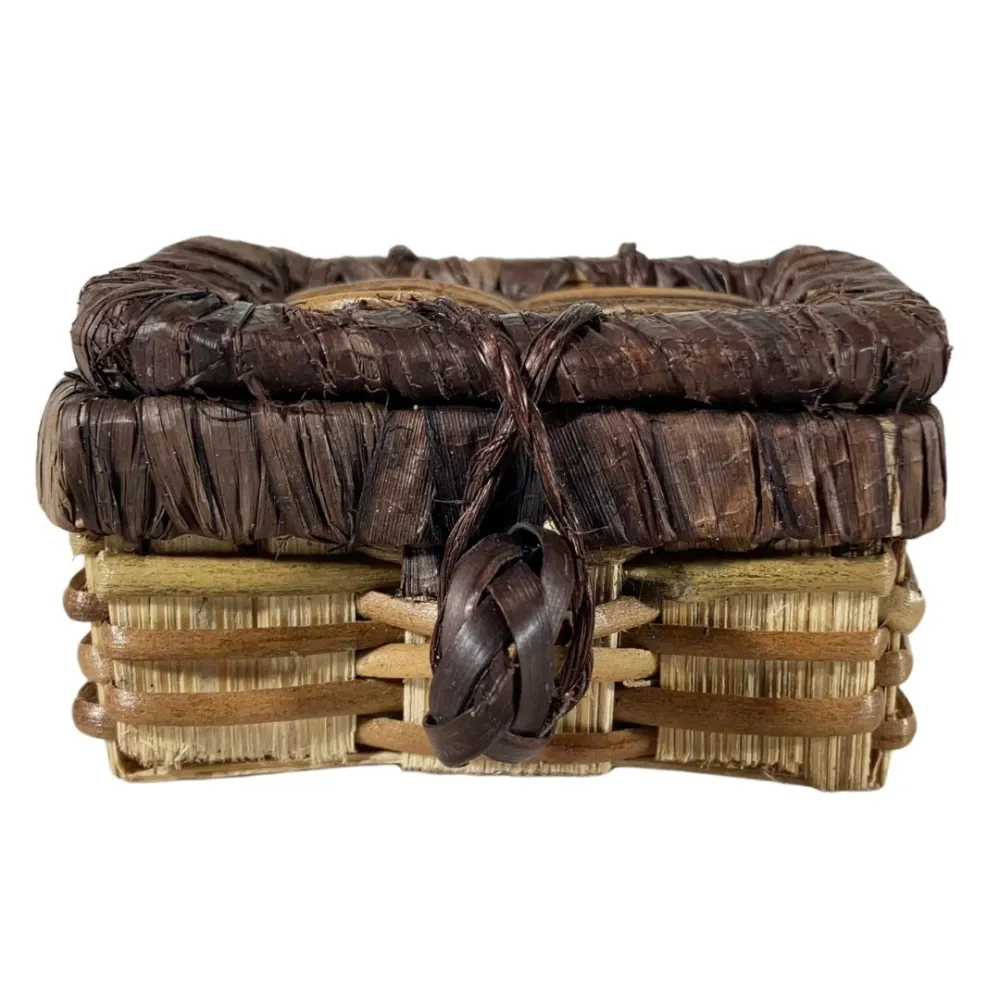 Wicker Storage Chest for 20 cm Nativity Figures