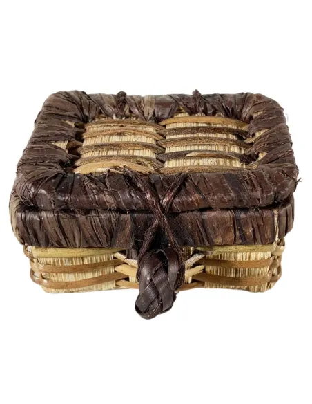 Baule in vimini per statue da 20 cm