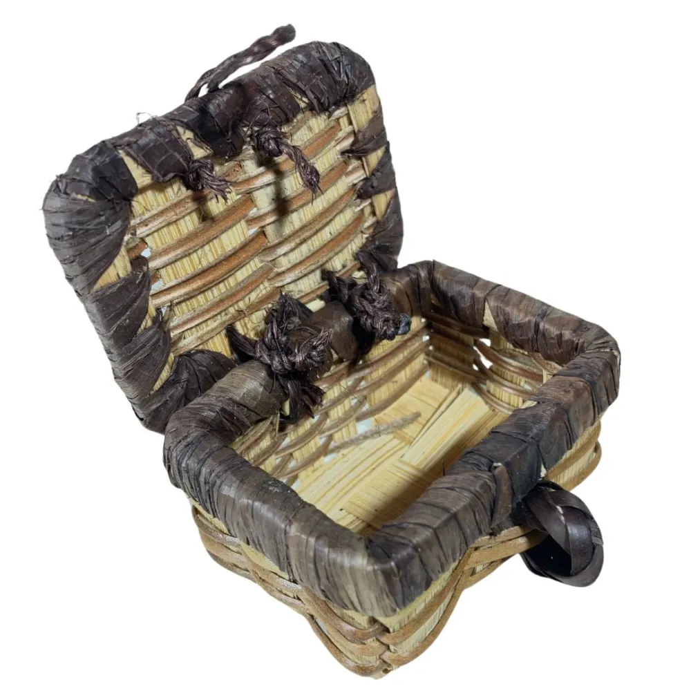 Wicker Storage Chest for 20 cm Nativity Figures