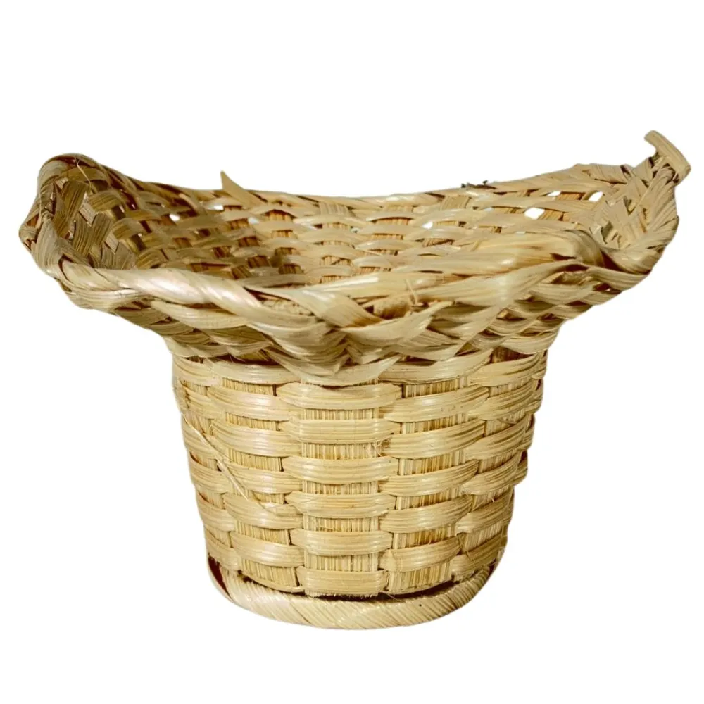 Large Wicker Basket for 30–35 cm Nativity Figures