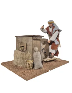 Sgranatore di granoturco palestinese in movimento 30 cm