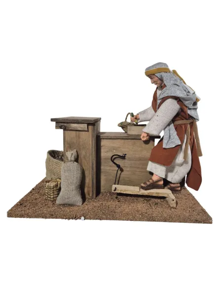 Sgranatore di granoturco palestinese in movimento 30 cm