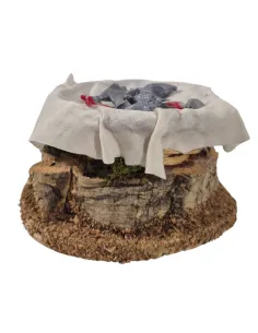 Cesto con pesci in movimento per statue da 30 cm 2