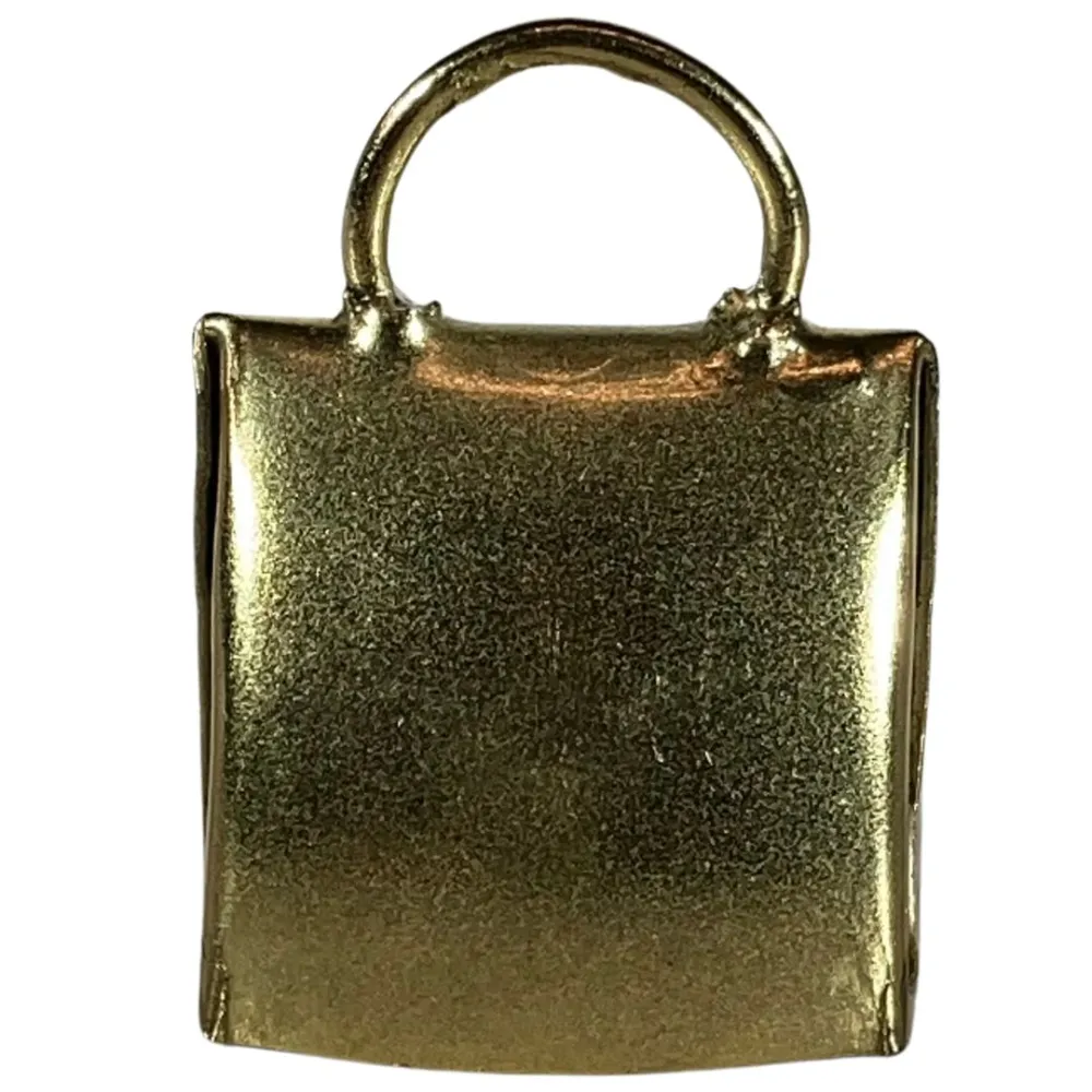 Brass-Finished Metal Cowbell for 30 cm Nativity Figures