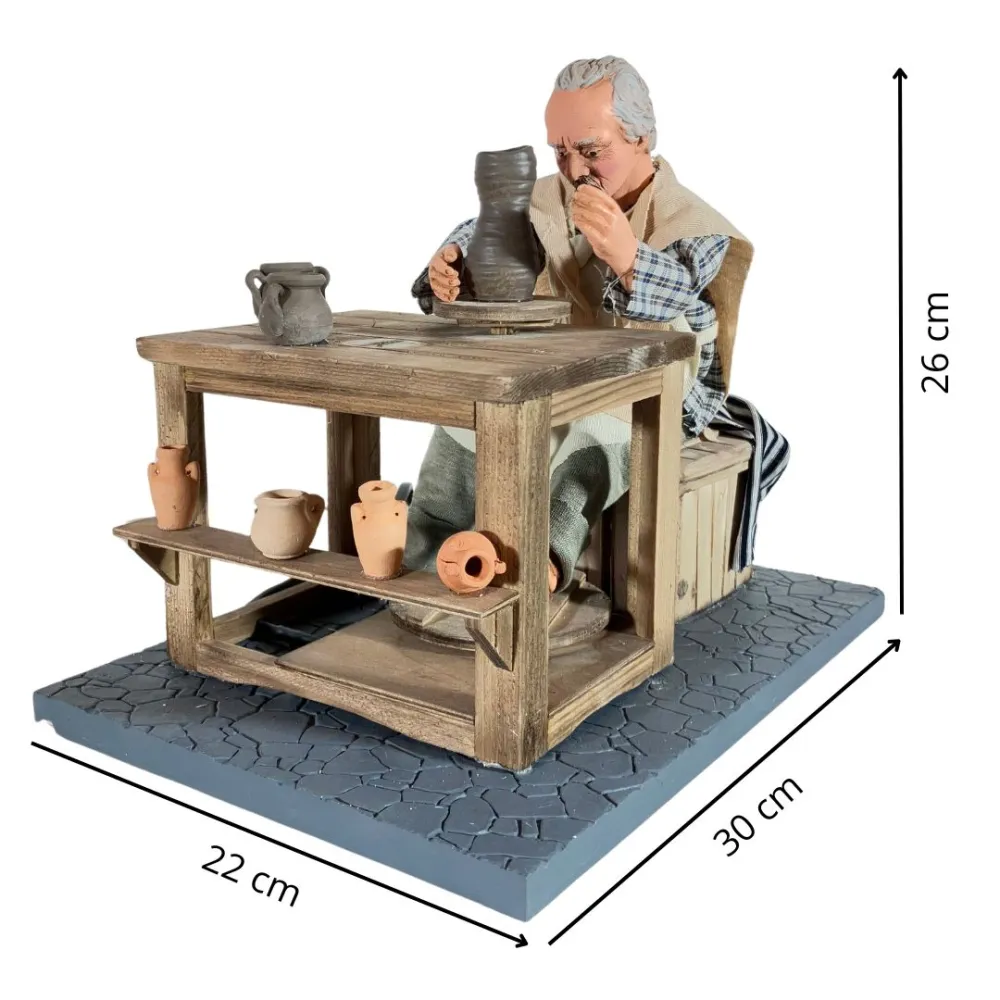 Animated Traditional Potter - 30 cm