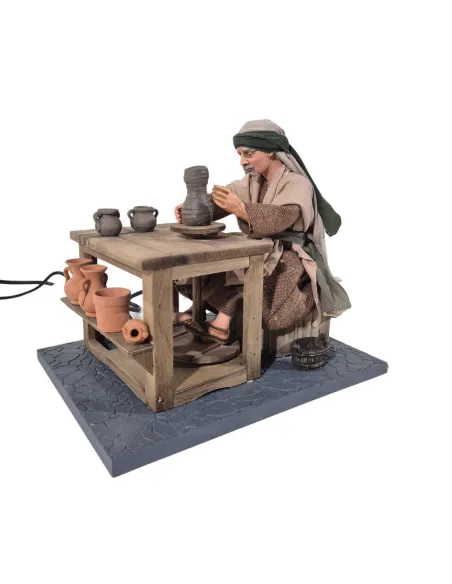 Animated Palestinian Potter - 30 cm