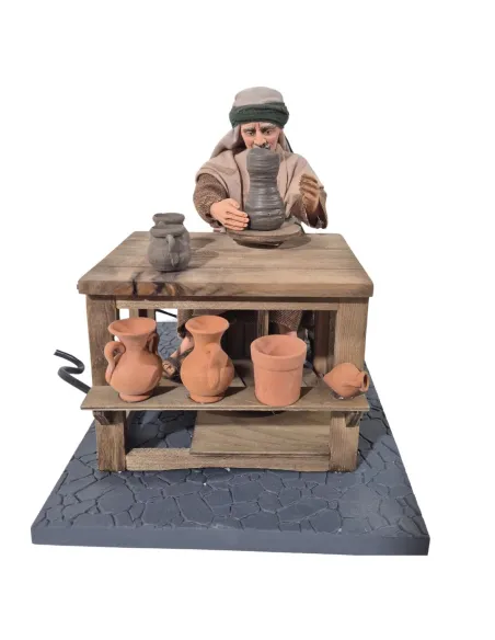 Animated Palestinian Potter - 30 cm