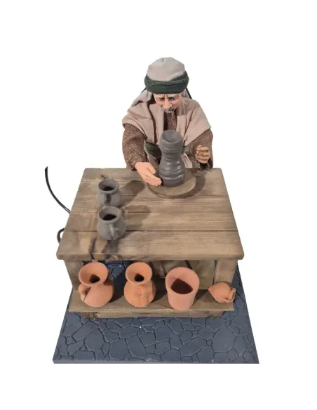 Animated Palestinian Potter - 30 cm