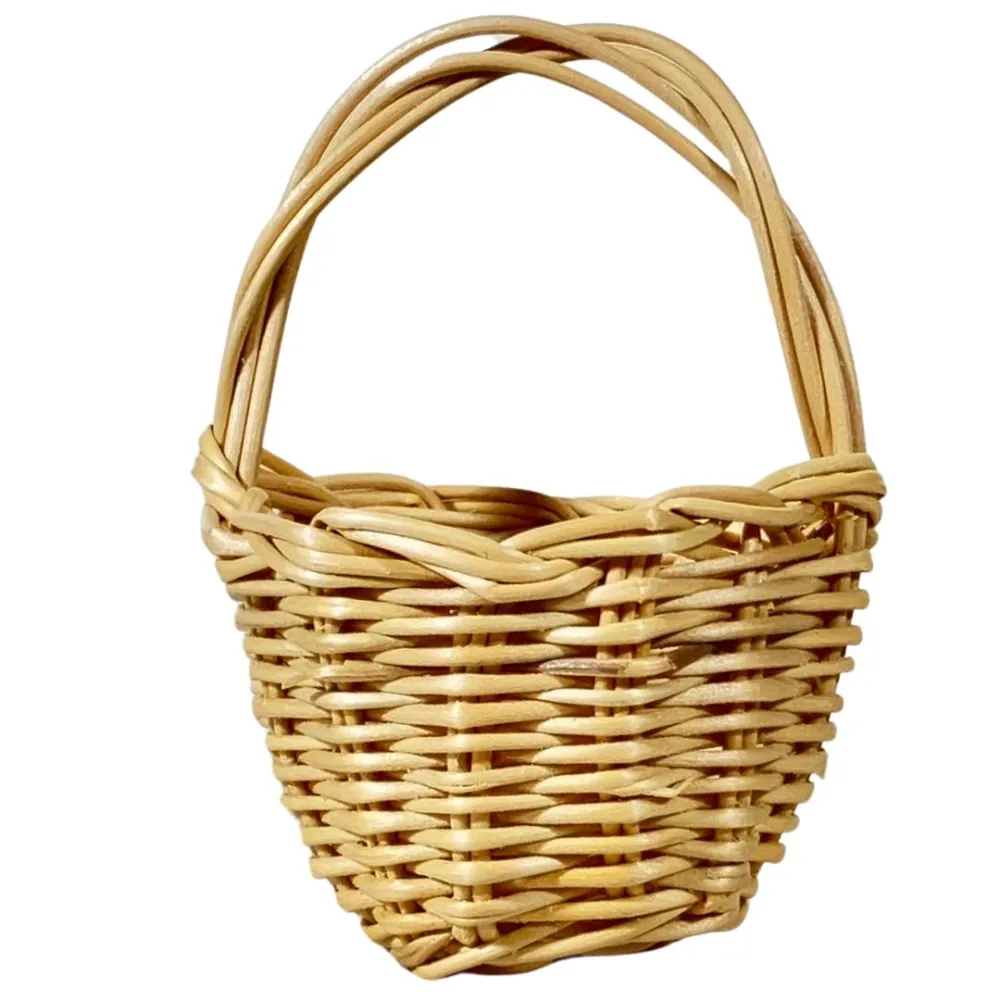 Wicker Basket with Handle for 20 cm Nativity Figures
