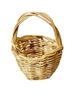 Cestino con manico in vimini per statue da 20 cm 2