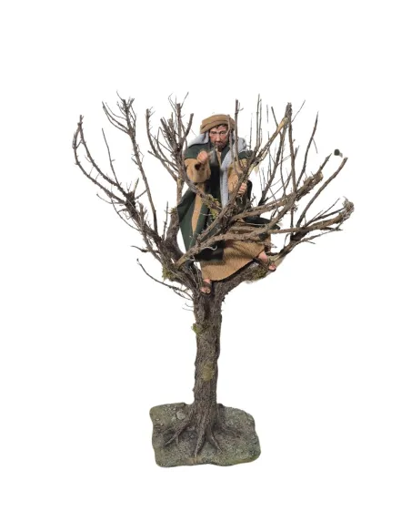 Boscaiolo palestinese con ascia su albero in movimento 30 cm