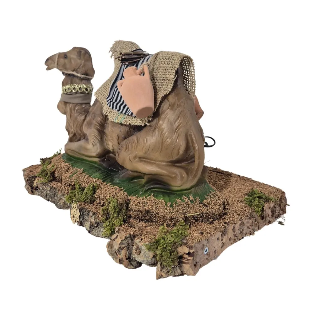Animated Seated Camel Turning Its Head for 30 cm Nativity Figures