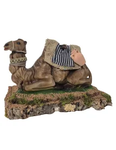 Animated Seated Camel Turning Its Head for 30 cm Nativity Figures