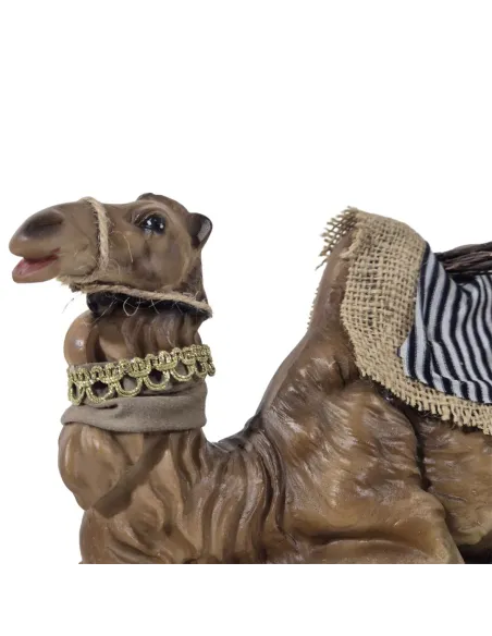 Cammello seduto gira la testa in movimento per statue da 30 cm