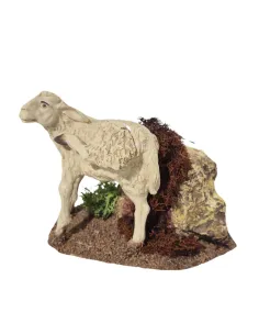 Pecora che si gratta l'orecchio in movimento per statue da 30 cm 2