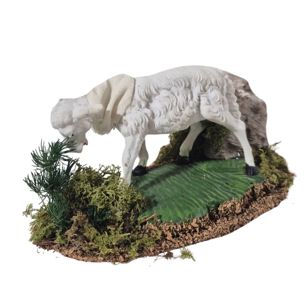 Animated "Eco" Grazing Sheep for 30 cm Nativity Figures
