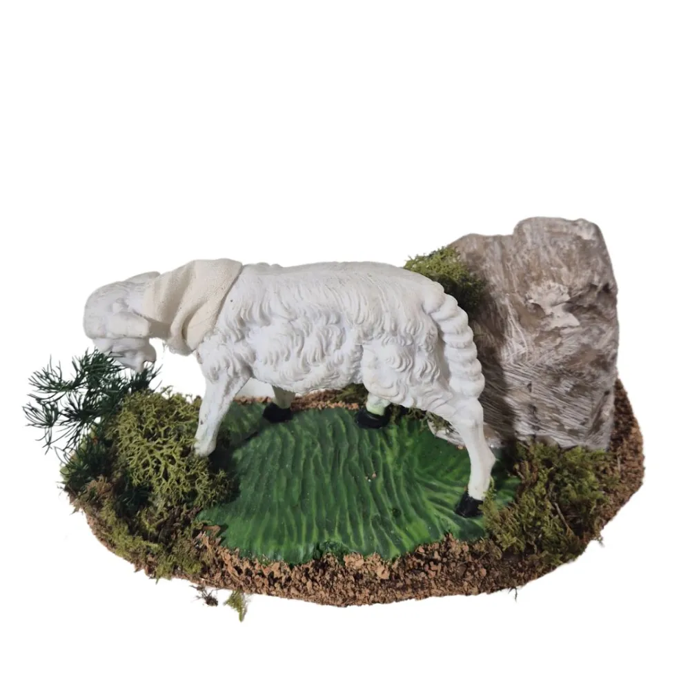 Animated "Eco" Grazing Sheep for 30 cm Nativity Figures