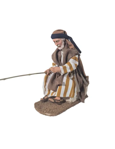 Animated Palestinian Fisherman - 30 cm