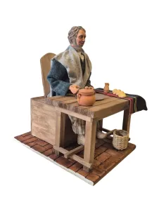 Uomo "Quality" che mangia popolare in movimento 30 cm