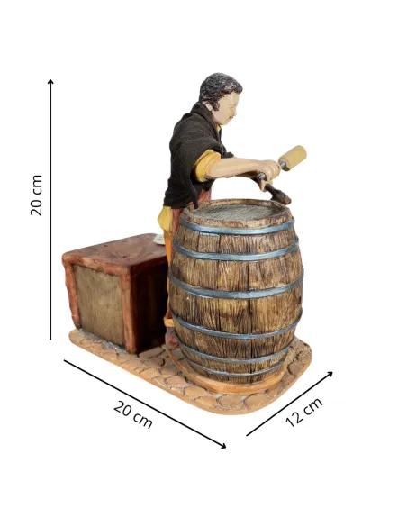 Bottaio in movimento 20 cm